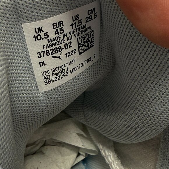 Puma LeMelo Ball MB.02 Grey Mens Basketball Shoes 378288-02 VNDS Sz 11.5 - Picture 8 of 8